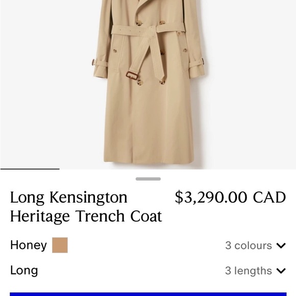 Burberry Kensington long trenchcoat - Picture 2 of 10